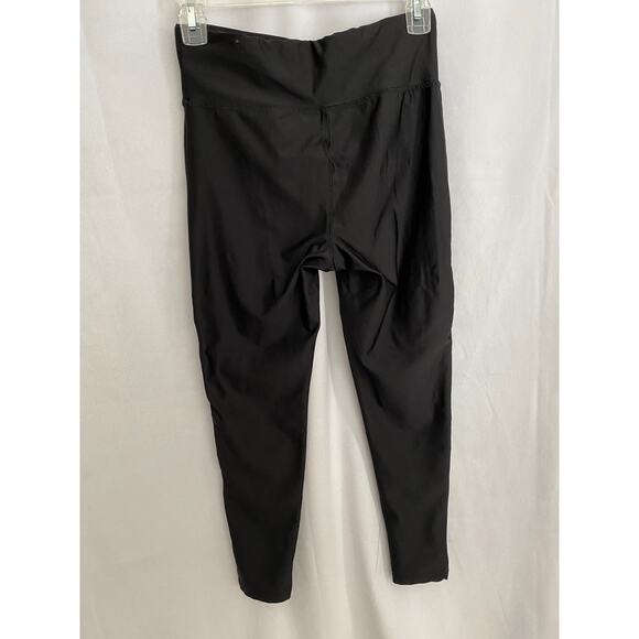 Jockey Black High Rise Workout Crop Leggings Small - Picture 7 of 9